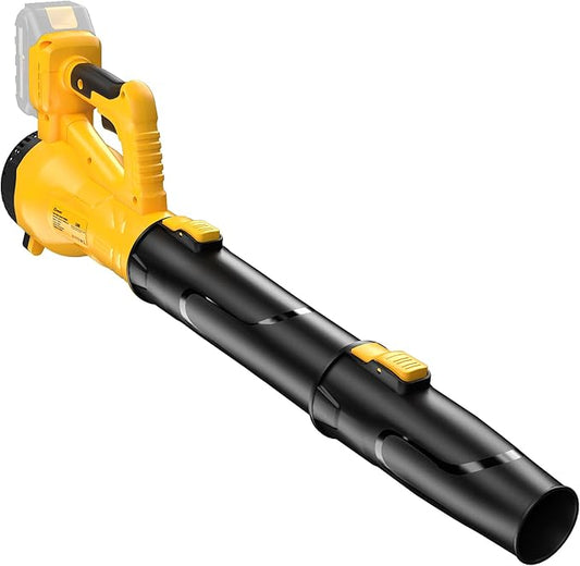 Brushless Leaf Blower Compatible with Dewalt Battery 20V MAX, 6-Speed Adjustable, 600CFM/190MPH(Max), Lightweight(2.6LBS) Leaf Blower for Yard, Patio, Garden, Grass(Tool only)