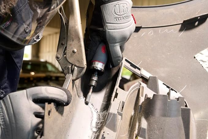 Ingersoll Rand 5106MAX Air Die Grinder, 35,000 RPM, 0.4 HP, 1/4" Collet, Rear Exhaust