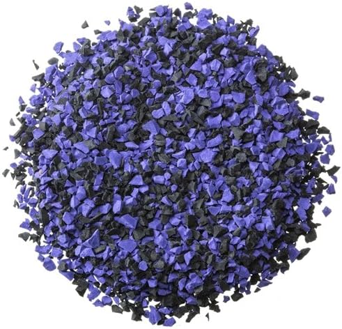Poured-in-Place Surfacing Repair Kit Fix Rubber Playground (Purple/Black, XL)