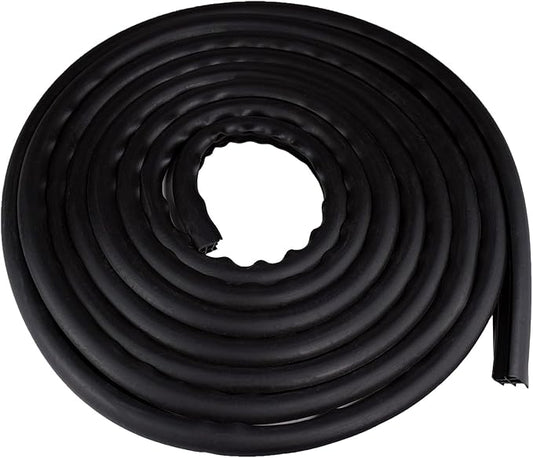 Concrete Expansion Joint Filler, 3/8" Expansion Joint Repair Replacement, Concrete Crack Repair, Backer Rod, Flexible Foam Rubber Seal, Rubber Strip for Sidewalk, Driveway, Walkway, Doors, Windows
