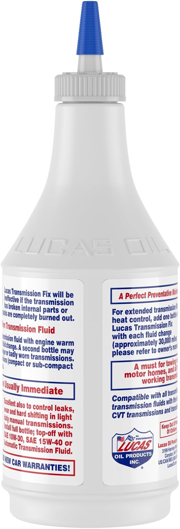 Lucas Oil 10009 Transmission Fix - 24 Ounce (Pack of 12)
