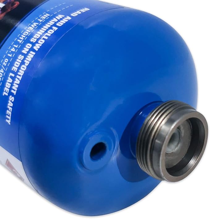 Pack of 3, BLUEFIRE Standard Propane Gas Cylinder Canister Welding Brazing Soldering Fuel Gas for HVAC Plumbing Cooking Grilling and Camping 1 lb Small Propane Tank for Propane Torch Head Weed Torches