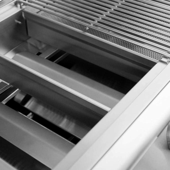 Blaze Marine Grade Stainless Steel Built-In Natural Gas Grill with Lights (BLZ-4LTE2MG-NG), 32-inch