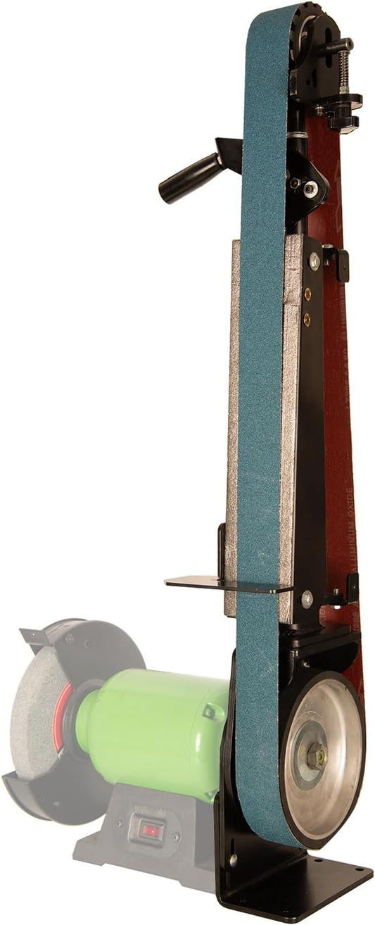 2"x 72" Belt Sander Attachment for Bench Grinder, 2x72-inch Belt for 8"/10" inch Bench Grinder, BS722