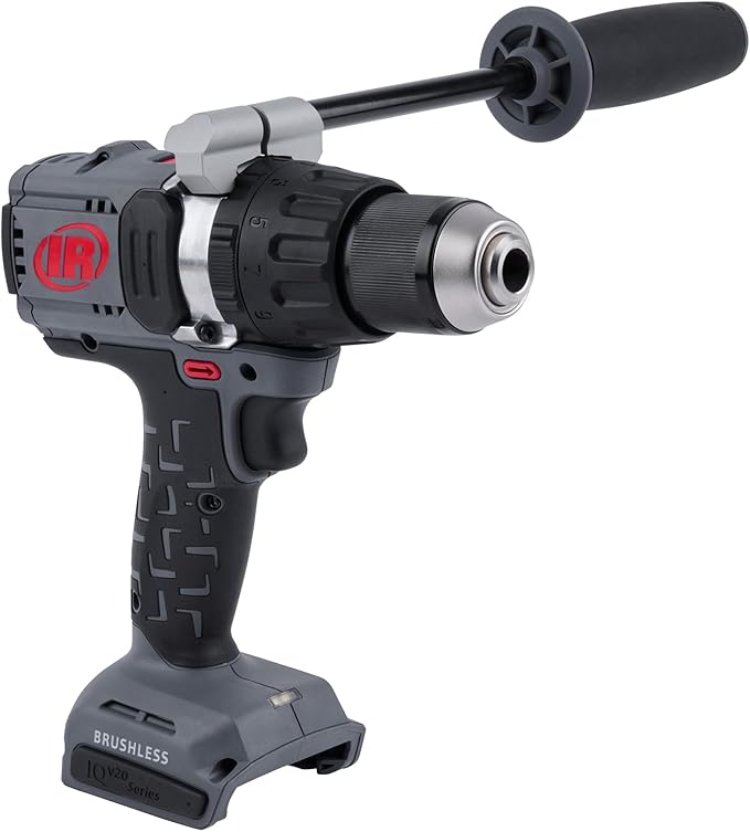 Ingersoll Rand D5241 1/2" 20V Cordless Hammer Drill Bare Tool, 1100 in-lb Torque, Keyless Chuck, Pistol Grip