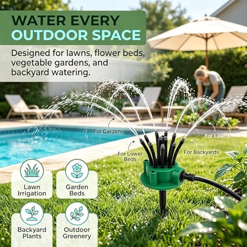 360° Automatic Garden Sprinkler