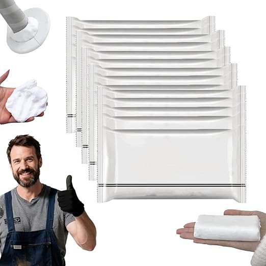Solid Glue Waterproof Sealant Wall Hole, Cement Hairline Crack Filler 2026 Upgrade, Waterproof Sealant Mastic, Quick Mending Mud, Easy to Use, Suitable for Walls Cracks and Holes (5Pcs)