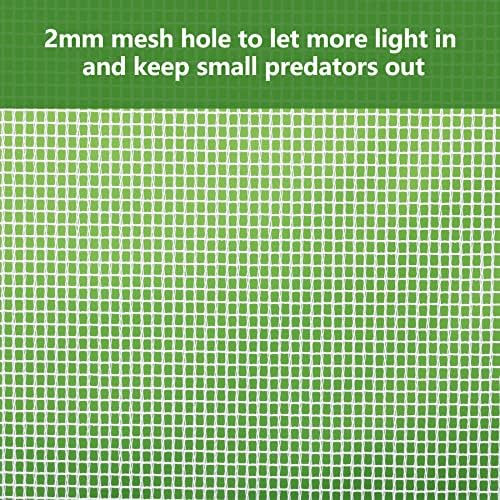 23.6" Outdoor Mesh Plant Enclosure, Plant Cover for Pests, Bird and Pest Protection Guard for Fruit, Vegetables, Flowers and Herbs Pop-Up Cage 15.7 x 15.7 x 23.6 Inches
