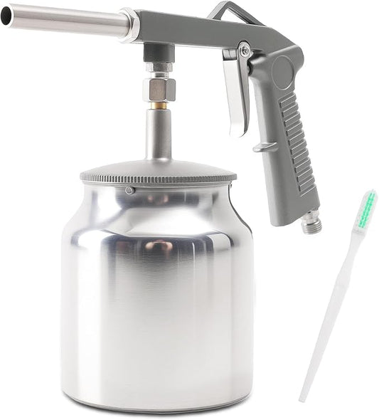 maXpeedingrods Undercoating Spray Gun, Automotive Spray Gun Air Spray Paint Gun with Suction Feed Cup for Sprayable Bed Liner Spray, Rubberized Truck Undercoating, Rust Proofing, Chip Guard Paint