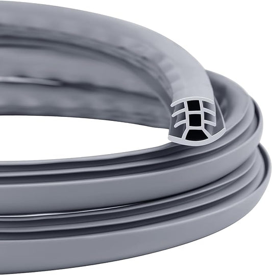 Flexible EPDM Rubber Strip (15 ft Long and 1 inch Wide) for Concrete Crack Repair and Replacement - Weather and Aging Resistant Expansion Joint Filler for Driveways and Sidewalks