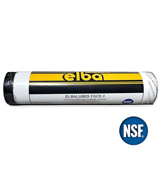 Food Grade Grease | Synthetic | Calcium SULFONATE Complex Base | NSF Registered AS H-1| Halal and Kosher Approved. Compare to: LUBRIPLATE. Petro-Canada. CASSIDA (14 OZ Tube) Made in USA