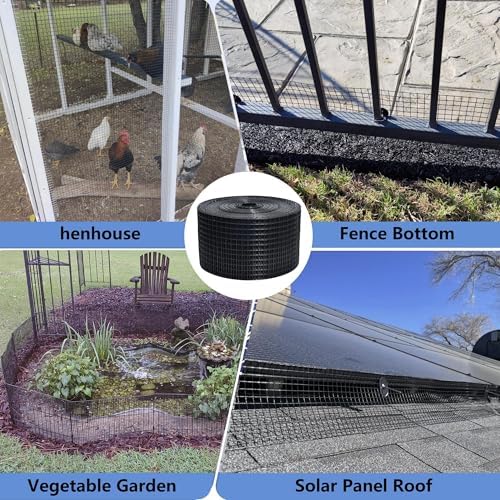 Critter Guard for Solar Panels, 6 in x 100 ft Solar Panel Bird Guard Mesh