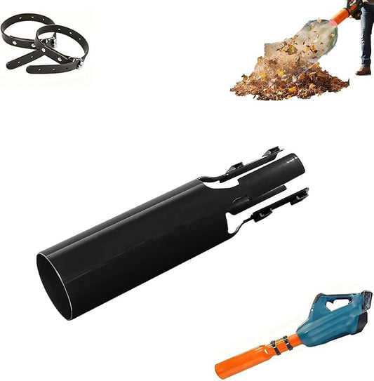 Leaf Blower Attachment, Universal High Airflow Nozzle for Gas & Electric Blowers, Boosts Air Speed & Power for Faster Lawn and Debris Cleaning
