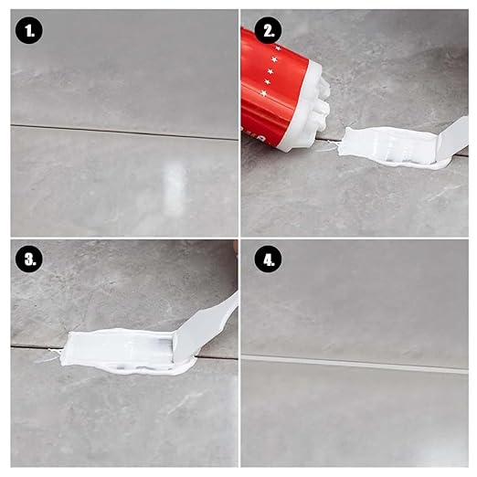 Tile Repair Kit - 50ml Marble and Granite Repair Kit | Ceramic and Granite Crack Filler with Strong Adhesion | Tile Hole for Shower, Wall, Floor, & Countertop