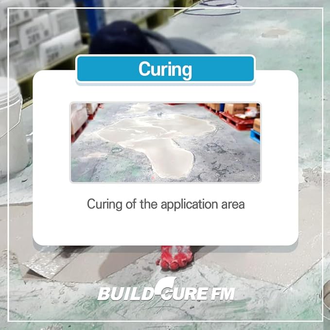 BUILDCURE FM – Fast-Setting Floor Repair Mortar, Cold-Resistant Concrete & Asphalt Patch, High-Strength (7,250 psi), Quick Cure in Freezing Temps, 1 Pack (44 lbs)