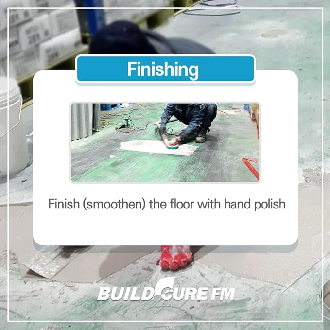 BUILDCURE FM – Fast-Setting Floor Repair Mortar, Cold-Resistant Concrete & Asphalt Patch, High-Strength (7,250 psi), Quick Cure in Freezing Temps, 1 Pack (44 lbs)