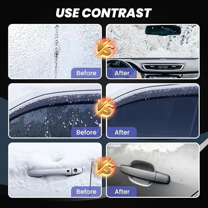 soputry Anti-Freeze Electromagnetic Car Snow Removal Device, 2026 New Antifreeze Snow Removal Instrument, Defroster for Car Windshield Antifreeze Device (1 Pc)