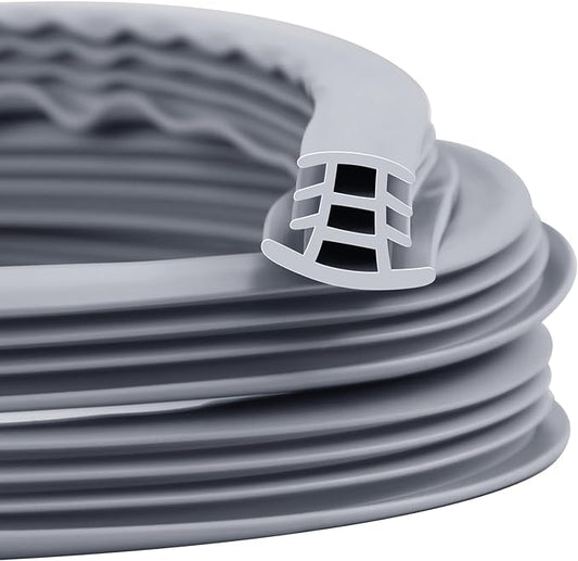 Flexible EPDM Rubber Strip (25 ft Long and 3/4 inch Wide) for Concrete Crack Repair and Replacement - Weather and Aging Resistant Expansion Joint Filler for Driveways and Sidewalks