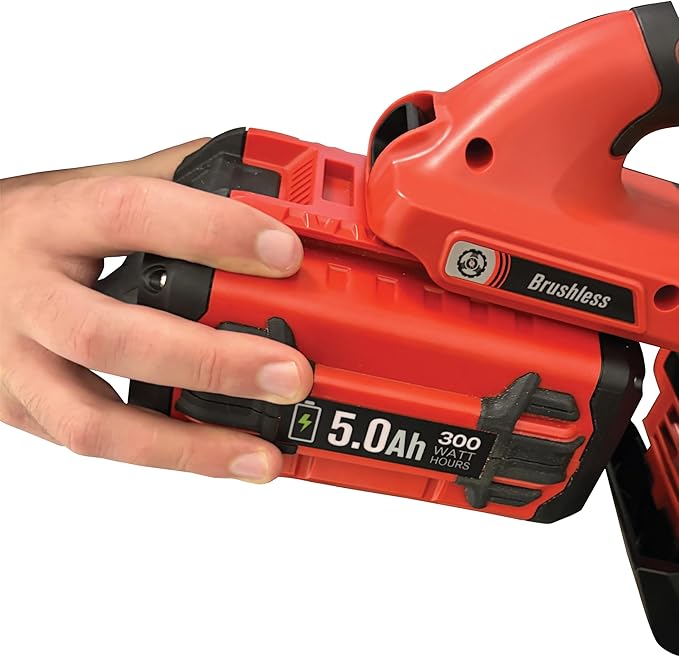 PRORUN 60V 810 CFM 190 MPH Cordless Handheld Leaf Blower with 5.0 Ah Battery and Charger