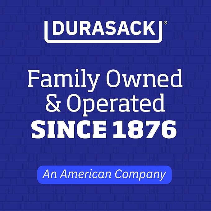 DURASACK Heavy Duty Builder's Bulk Bags 200-Gallon White Woven Polypropylene Contractor Trash Bags for Demo and Construction, Holds up to 2200 lbs, Open Top, Pack of 3