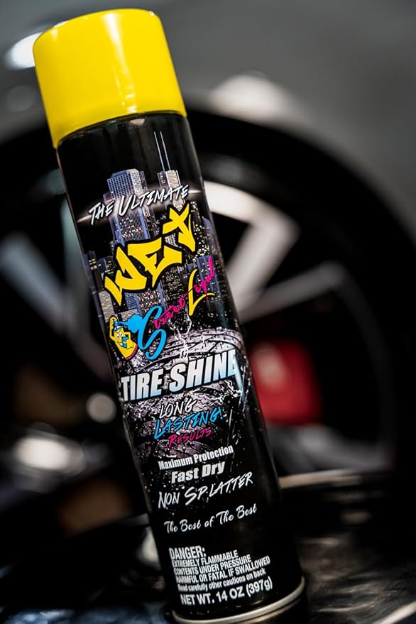 Street Legal The Ultimate Wet Tire Shine 14 oz Spray 2 Cans