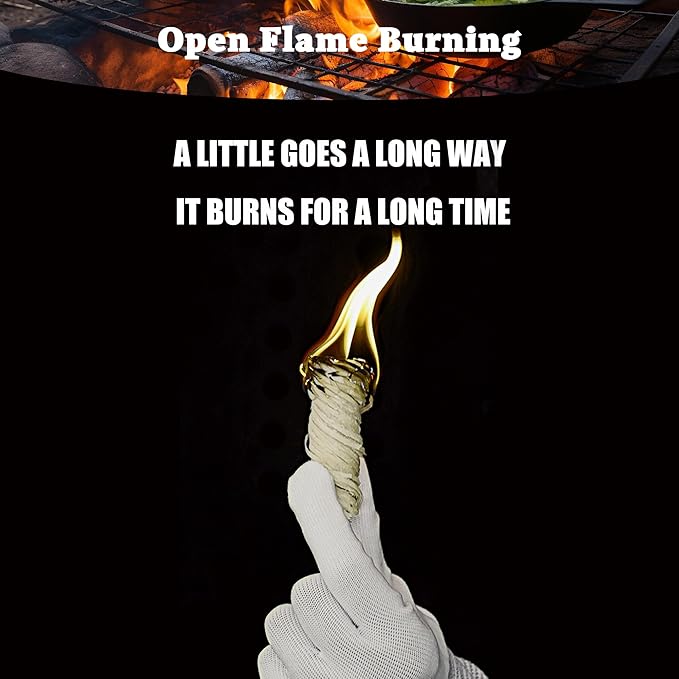 80 PCS Fire Starter, Fire Starters for Campfires, Chimney, Fire Pit, BBQ, Wood Fireplace, Pizza Oven, Smoker, Pellet Stove, Charcoal Starter, Fire Starters for Grill