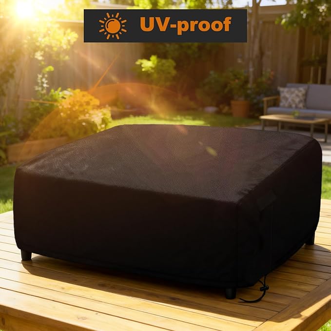 Grill Cover for Blackstone 22 Inch Griddle, Tabletop Grill Without Hood, 600D Waterproof Oxford BBQ Grill Cover with Drawstrings, Fits Blackstone 22" Tabletop Griddle and Velcro-Protected Tube
