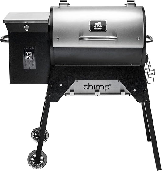 GRILLA Chimp 1.0 Tailgater Pellet Grill with Foldable Design, Wifi Connectivity, Compact Design, For Outdoor Grilling, Tailgating, and BBQ