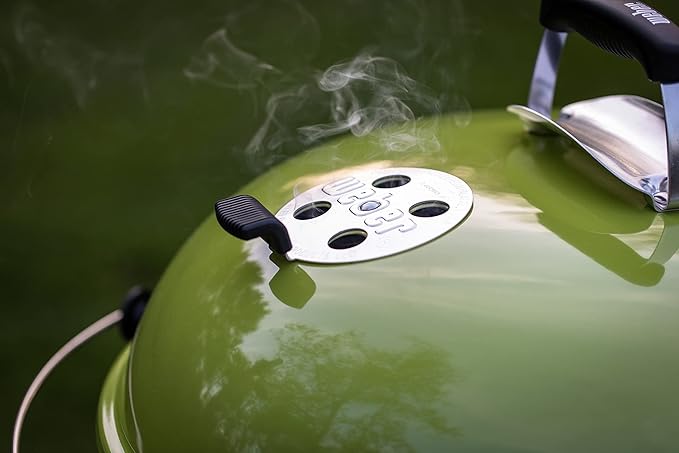 Weber Master-Touch 22" Charcoal Grill, Spring Green