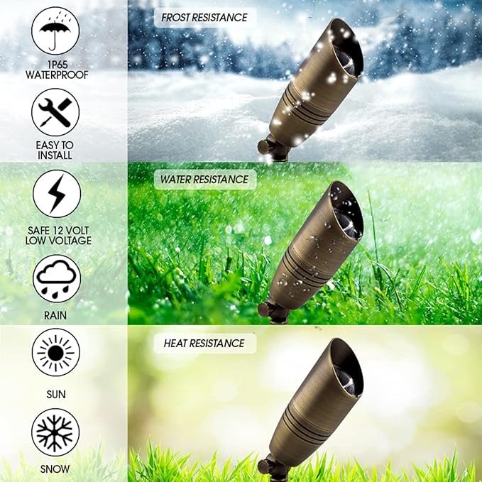 LED Spot Lights Outdoor 105 (105 Bulb Included, 4)