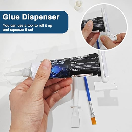 200ml Conformal Coating for Electronics, Silicone Conformal Coating Insulating Sealant, Waterproof & Heat Resistant, for Circuit Board and Component Protection