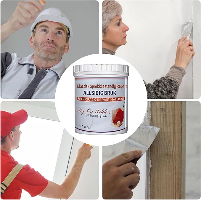 Wall Repair Paste Waterproof Filler Sealer 500g Plaster Leak Caulking Putty for Home Indoor Kitchen Ceiling Living Room Walkway Concrete