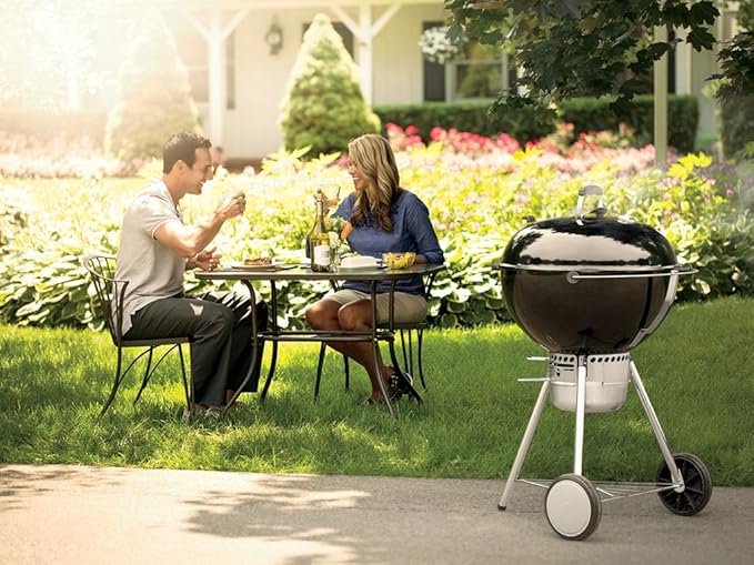 Weber Master-Touch Charcoal Grill for Outdoor Cooking and Barbecue, 22-Inch, Black