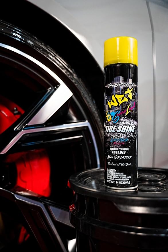 Street Legal The Ultimate Wet Tire Shine 14 oz Spray 2 Cans