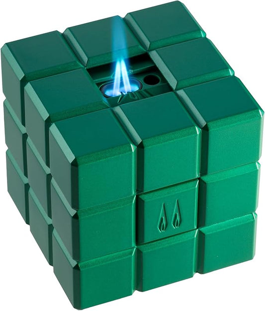 Colibri Heritage Cube Desk Lighter - Green