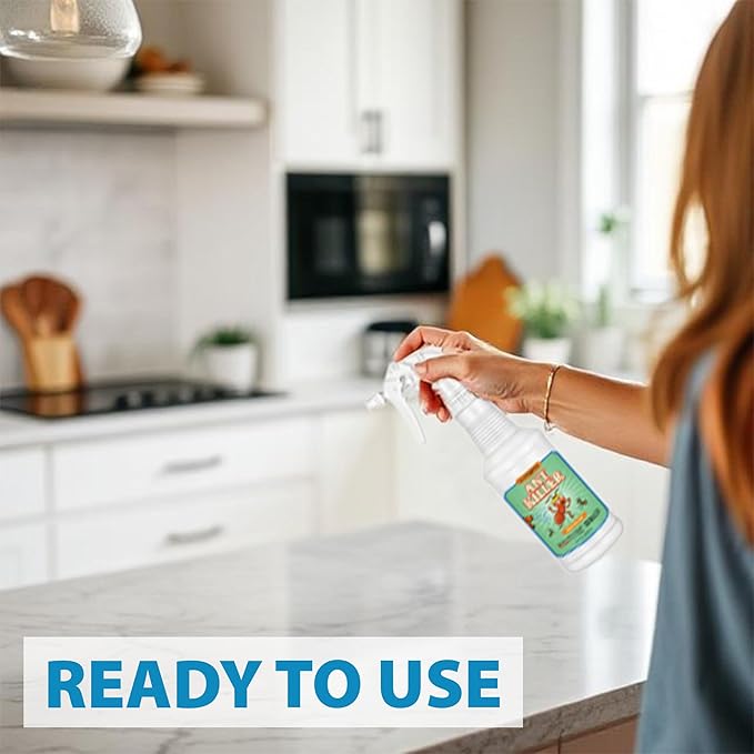 Insect & Ant Spray Bundle - Natural Bug Repellent & Ant Control for Indoor/Outdoor Use - Kid & Pet Safe Plant-Based Pest Prevention for Home, Garden, Patio, Kitchen, Yard