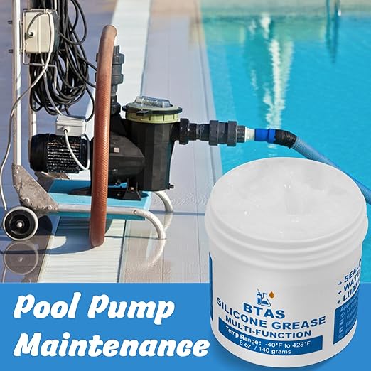 Plumber Faucet Pool Silicone Grease,O Ring Filter Rubber Gasket Lubricant Food Grade 5 oz