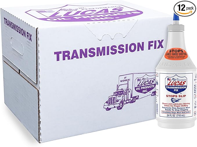 Lucas Oil 10009 Transmission Fix - 24 Ounce (Pack of 12)