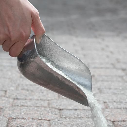 Snow Joe Snow & Ice Melter, Calcium Chloride Blend Pellets, Non-Staining Melt, 40 Lb Bag - Ice Remover for Driveway, Concrete, Sidewalk, and Outdoor Spaces