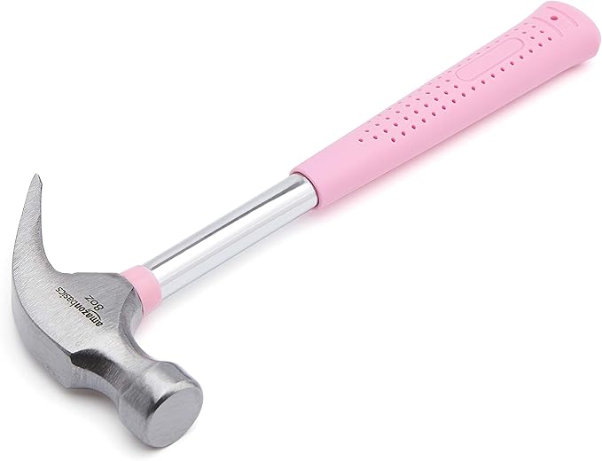 Amazon Basics 8 oz Hammer, Pink