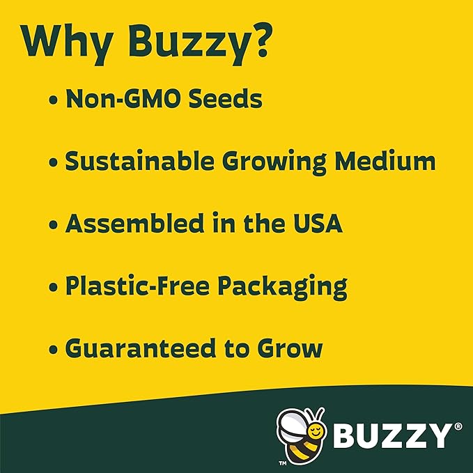 BUZZY Seeds Forget Me Not Flower Grow Kit Bulk 20pk Mini Terracotta Pots Gardening Starter Set for Kids and Adults, Wedding Favors, Baby Shower Prizes, Classroom Project Kits