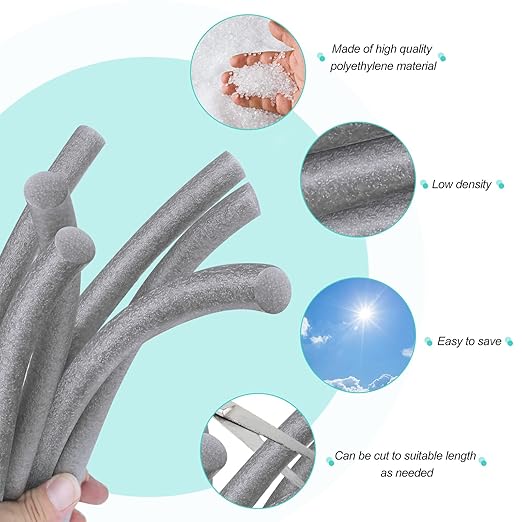3/4" Diameter x 30' Length Backer Rod Caulk Saver Foam Backer Rod for Gaps and Joints Backing Concrete Filler