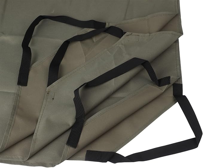 Garden Leaf Tarp 600D Oxford Fabric Waterproof Waste Bag with 4 Handles, Outdoor Yard Debris Collection Sheet for Leaves, Lawn, Pruning, Picnic Mat or Furniture Cover