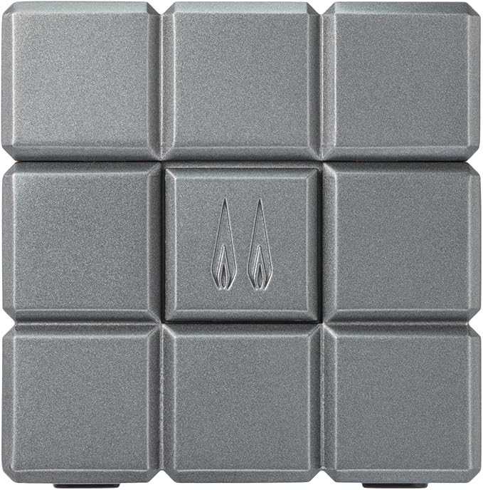 Colibri Heritage Cube Desk Lighter - Charcoal