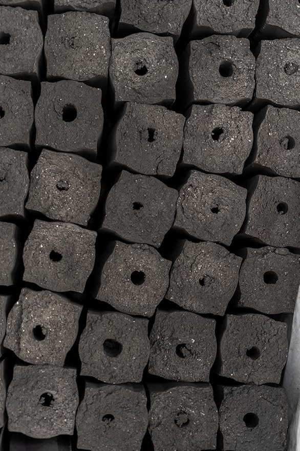 Thaan, Thai-Style Charcoal. 4-6 Hour Burn Time. Restaurant Grade Charcoal. Low Ash, No Smoke, High Heat. Up to 1200 Degrees. Binchotan Quality, Extruded Process. (5, Pounds)