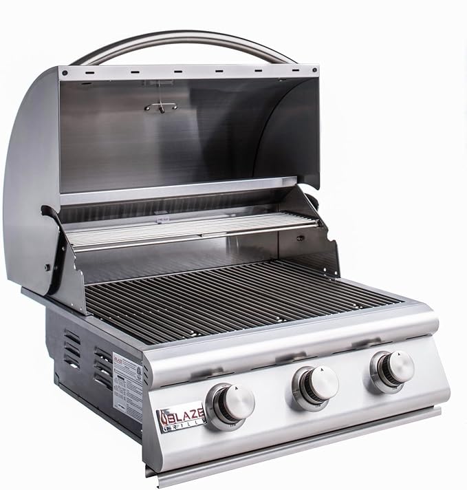 Blaze Prelude LBM 3-Piece 25-Inch Propane Outdoor Kitchen Package - BLZ-3LBM-LP-3PC-SC