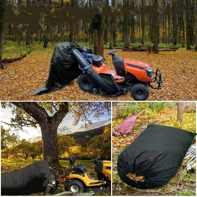 Leaf Storage Bag, High Capacity 210D Oxford Cloth Lawn And Leaf Bags, Reusable Yard Waste Bags Garden Waste Bag For Debris, Yard, Leaf Collector