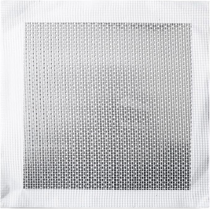 8 inch Drywall Repair Patch, Wall Patch Repair Kit, Self Adhesive Wall Fiber Mesh Repair, Large Hole Sheet Rock Patch for Drywall, Aluminum Metal Sheetrock Ceiling Dry Patch for Drywall Plaster