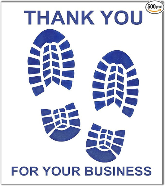 Huron Vehicle Disposable Paper Floor Mats, Blue (500 pc)