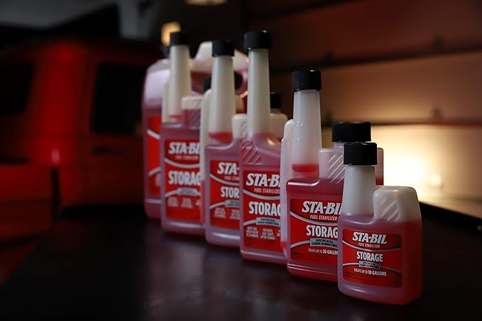 STA-BIL Storage Fuel Stabilizer | Keeps Fuel Fresh for 24 Months, Prevents Corrosion, Gasoline Treatment Additive that Protects System, Gas Stabilizer for Storage, 16 oz. (12 Pack)